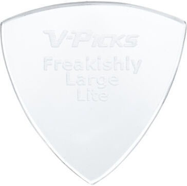 V-Picks Freakishly Large Pointed Lite Transparent