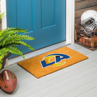 Evergreen Los Angeles Rams Full Color Indoor/Outdoor Coir Mat