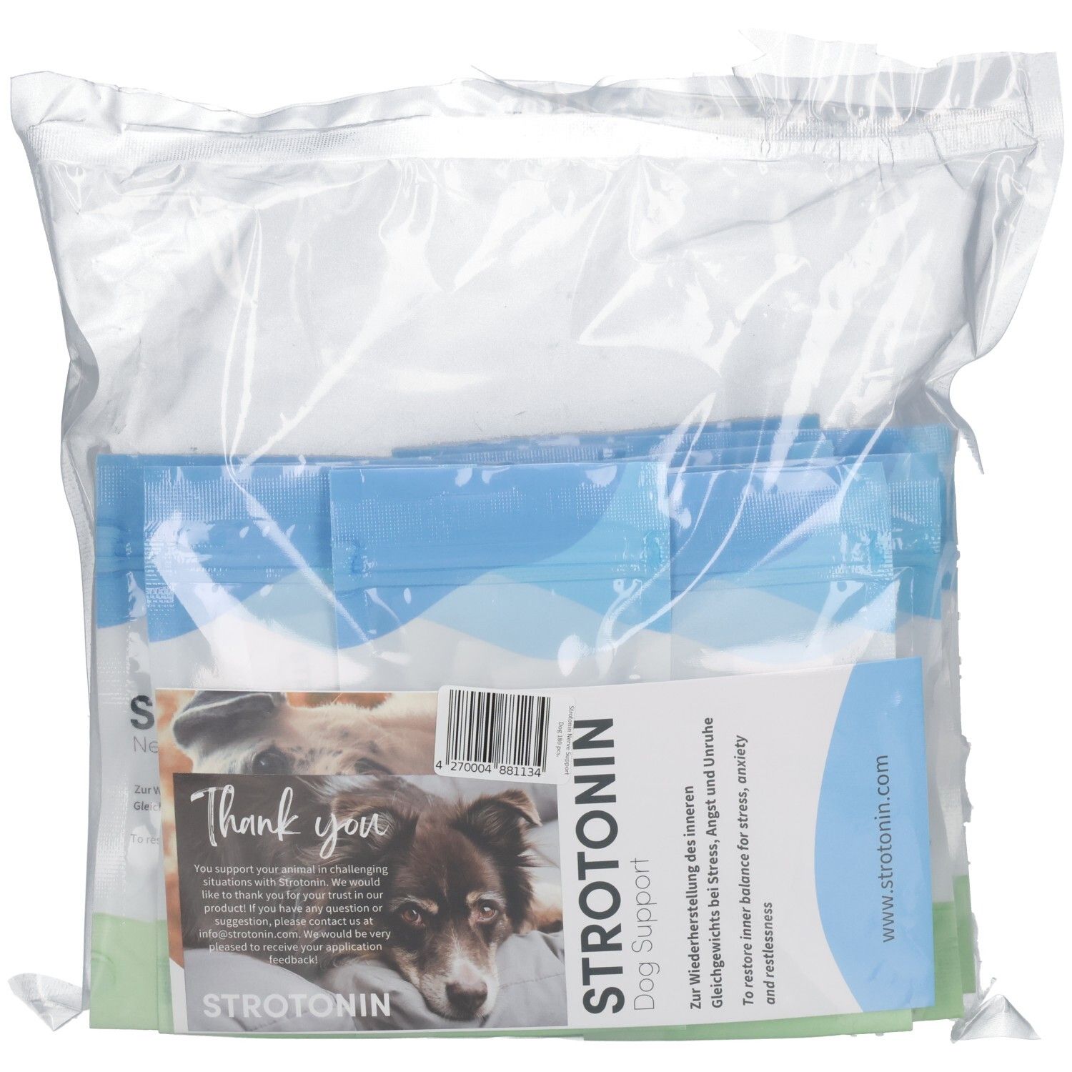 Strotonin Nerve Support Einzelfutterm.Plv.f.Dogs 180 St Pulver