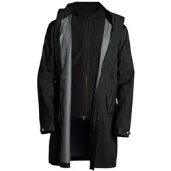dirtlej, Herren, Velojacke, weathershield raincoat, black (L), Schwarz, L