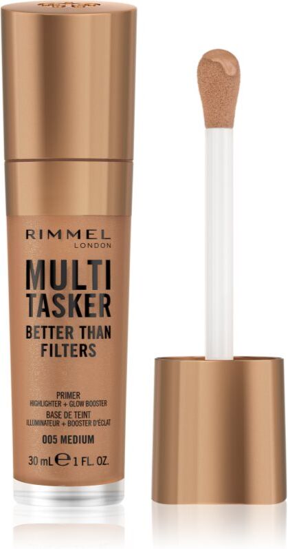 Rimmel Multi-Tasker Better Than Filters brightening makeup primer to even out skin tone shade 005 Medium 30 ml