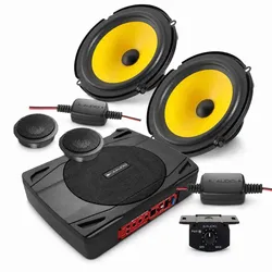 Fiat Scudo II 2-Wege-Lautsprecher Oberklasse mit 500 Watt Bass