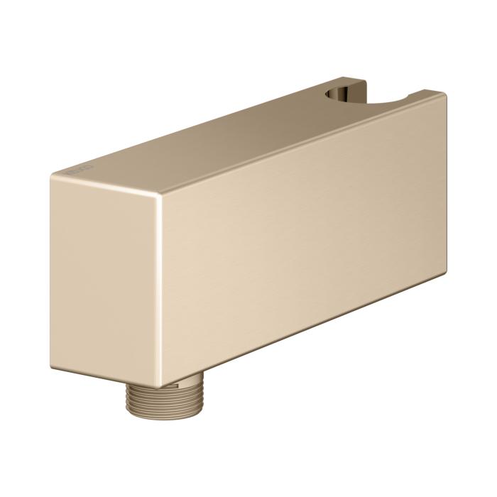 Keuco Schlauchanschluss 59993030000 mit Wandhalter, für Gussschlauch, Bronze gebürstet