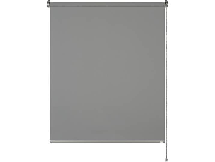 Seitenzugrollo Tageslichtrollo Tizia , grau (anthrazit), B:45cm H:150cm, Polyester, SCHÖNER WOHNEN-KOLLEKTION, Rollos, Seitenzugrollo, geklebt, geklemmt, silberne oder weisse Rollo-Technik