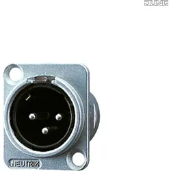 Jung CXLR-S Chassisstecker XLR-kompatibel (Einheitsgehäuse)