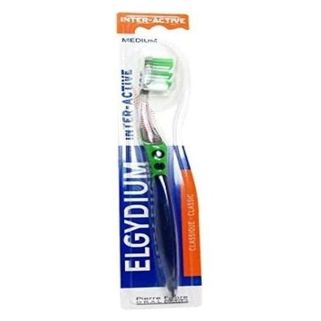 Elgydium Inter- Active Medium toothbrush (Mittel, 1x) (20351)