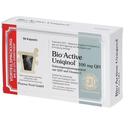 BIO Active Uniqinol 100 mg QH Pharma Nord Kapseln 90 St
