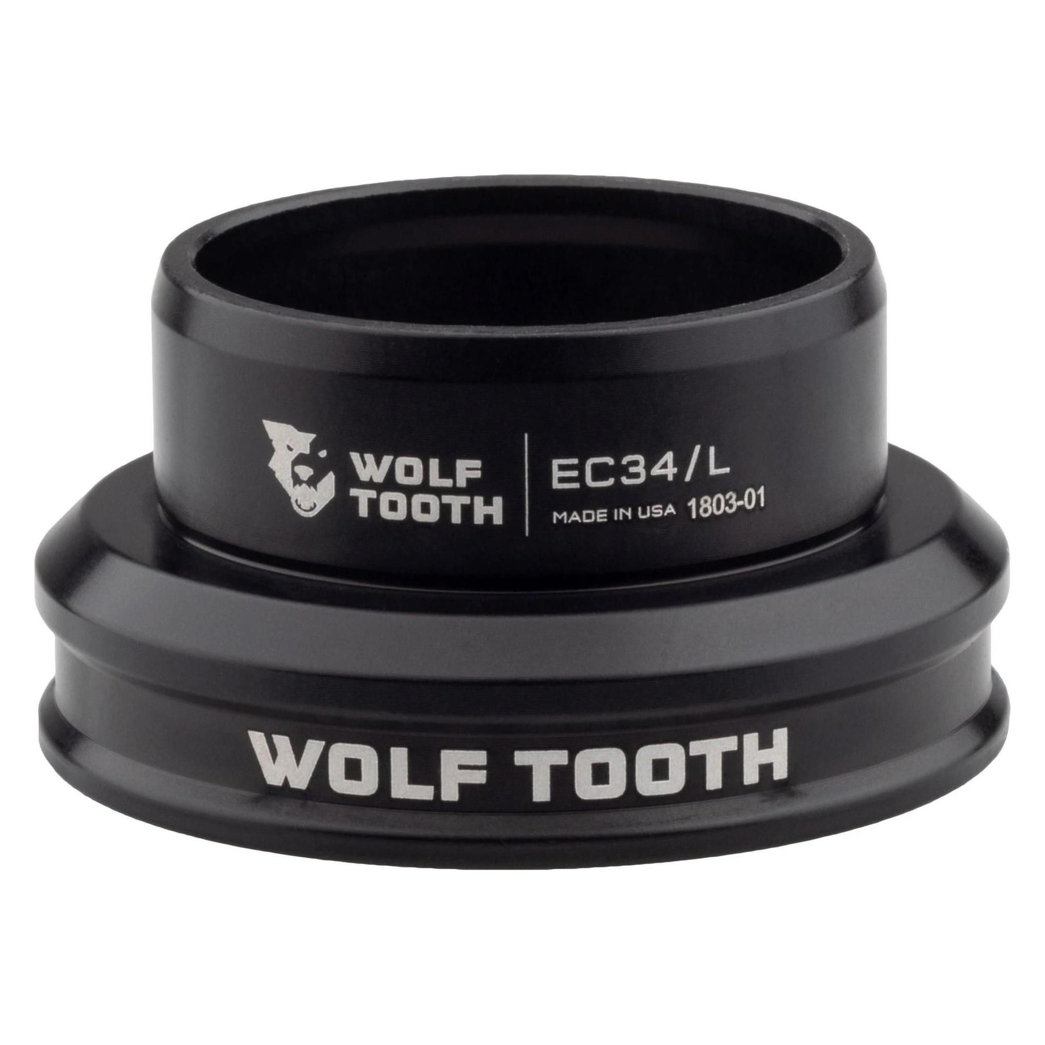 Wolf Tooth Performance Steuersatz Unterteil, 1 1/8", EC34/30, black (31837637)