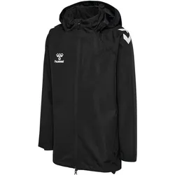 hummel, Unisex, Laufjacke, hmlLEAD 2.0 ALL-WEATHER JACKET KIDS (128), Schwarz, 128
