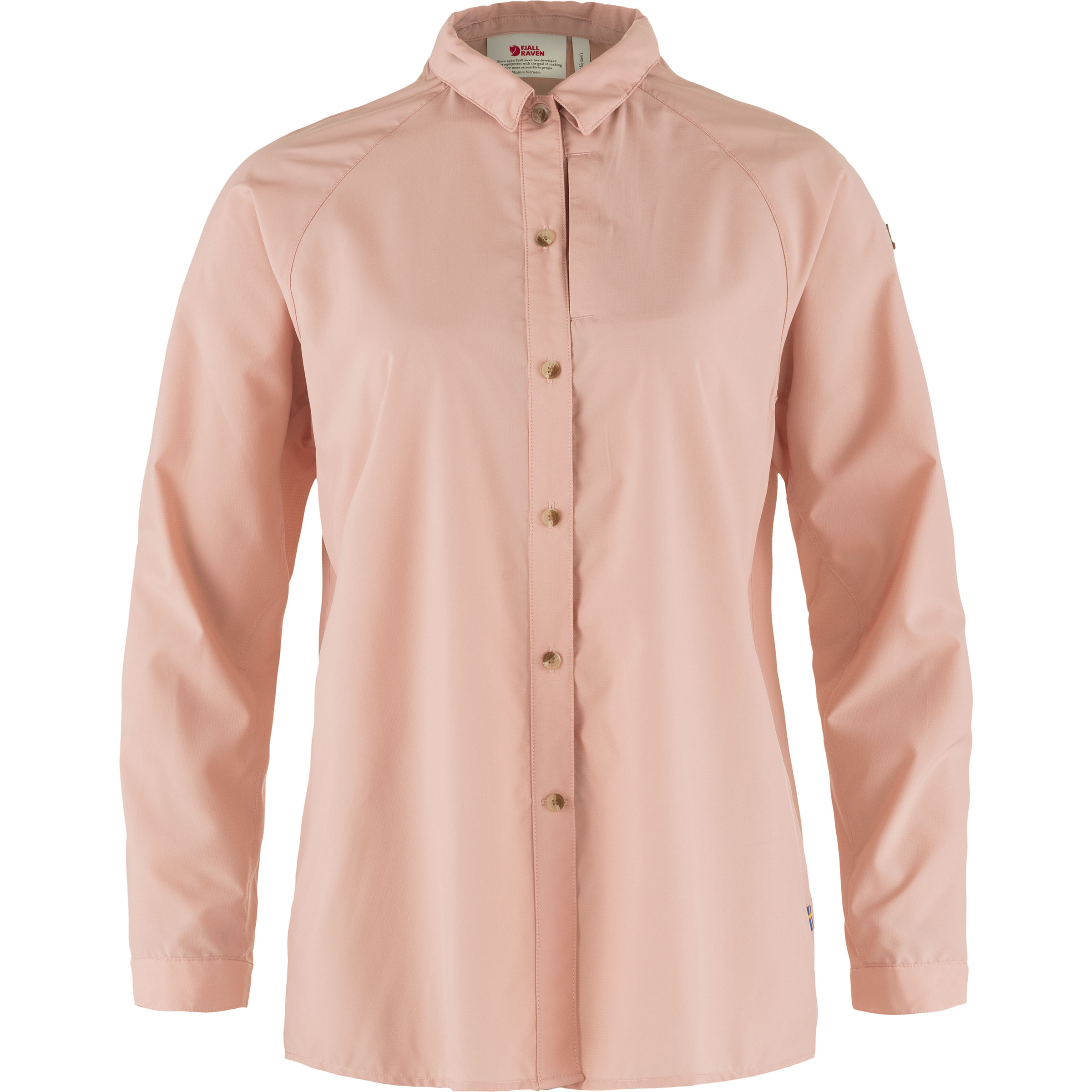 Fjällräven Abisko Hike Damen Blusen rosa Größe XL Camping