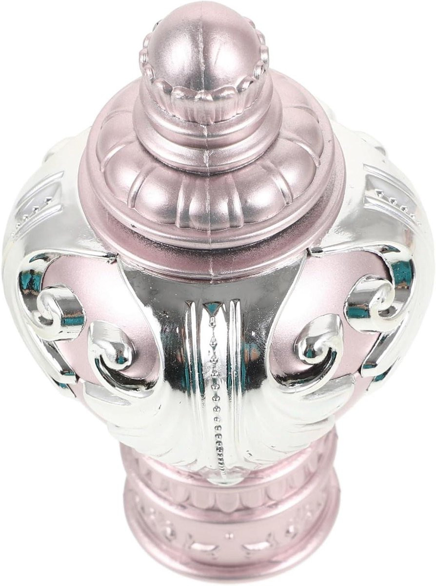 Gordijnroede Eindstukken Rozen Decoratie Multicolor Aluminium 12 cm