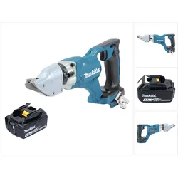 Makita, Elektroblechschere, DJS 200 M1 Akku Blechschere 18 V 2,0 mm Brushless + 1x Akku 4,0 Ah - ohne Ladegerät
