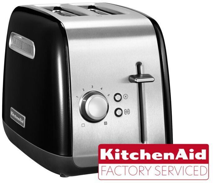 KitchenAid 5KMT2115EOB Toaster   schwarz/silber - Refurbished