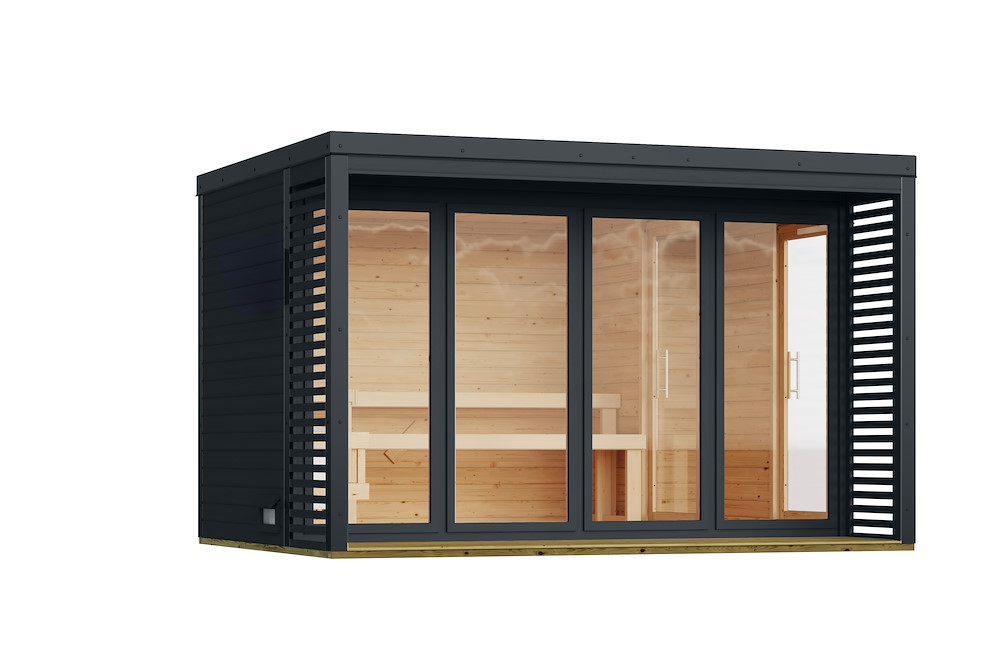KARIBUHOLZT Sauna Ares 4 Ofen 11 kW Bio ext. Strg anthr. ,anthr. ,KG T 16989955