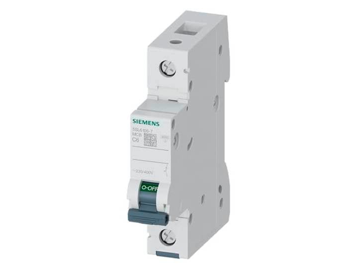 SIEMENS - Disjoncteur modulaire 230/400V 6kA 1 pôle C 6A