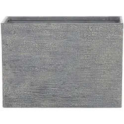 BLUMENTOPF grau rechteckig 34/80/56 cm Edessa