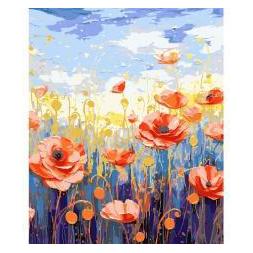 Koh-i-Noor Malen nach Zahlen 40x50cm Mohnblumen (65455353)