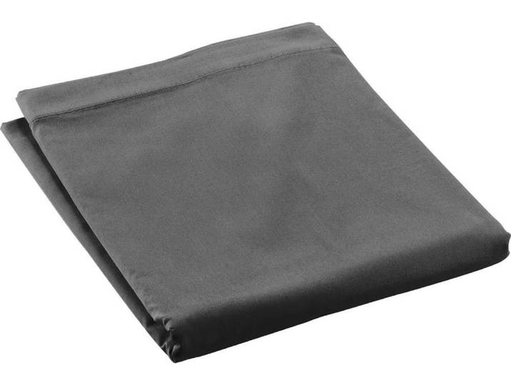 Drap Plat - Douceur d'Intérieur - PERCALINE - Percale de Coton 78fils - anthracite