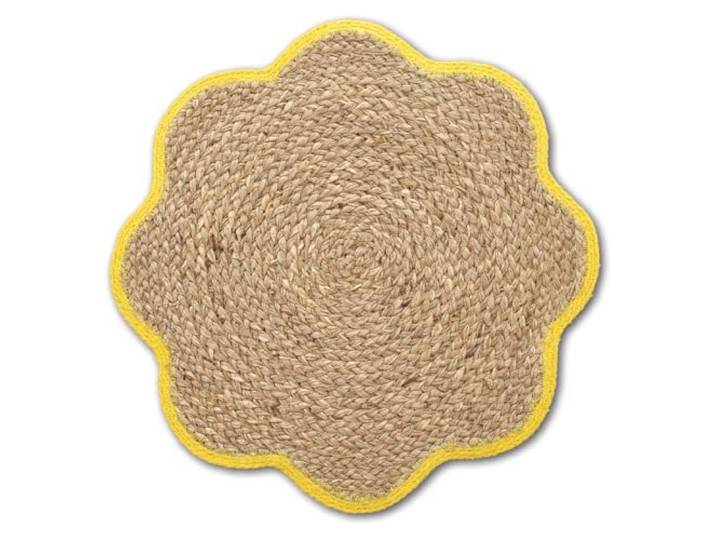 Zeller Platzset, Grasgeflecht, gelb