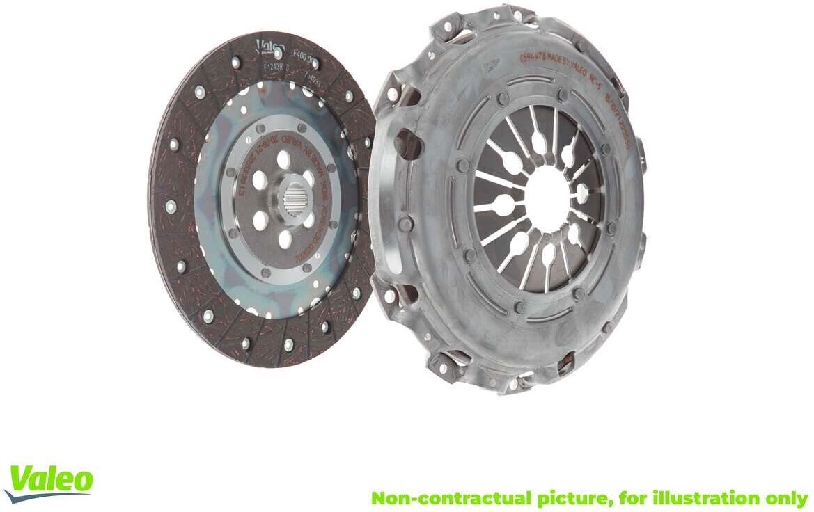 Valeo Kupplungssatz 832587 Für Volvo