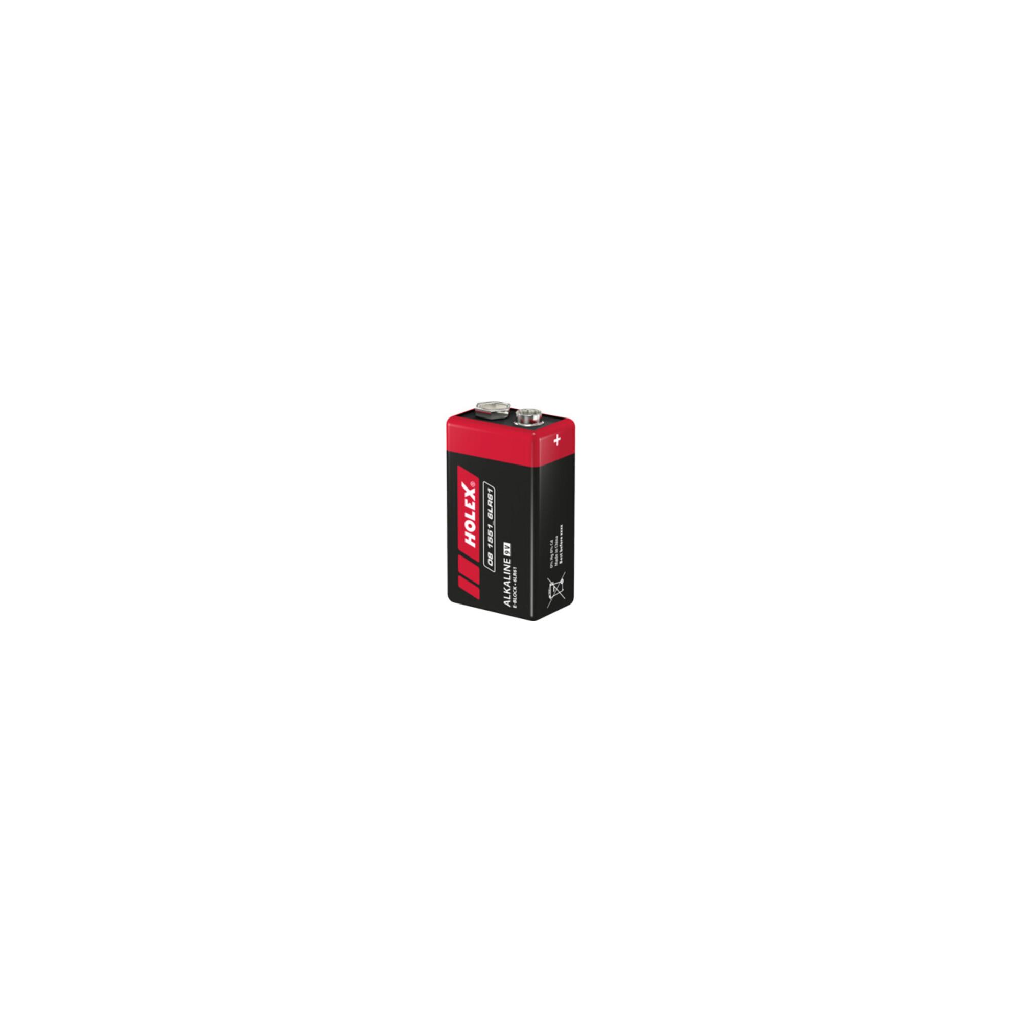 HOLEX Alkali-Mangan-Batterien 6LR61 (081551 6LR61)