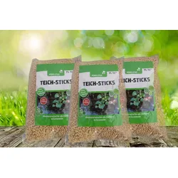 Pond Star Teich Sticks 3 x 7 Liter