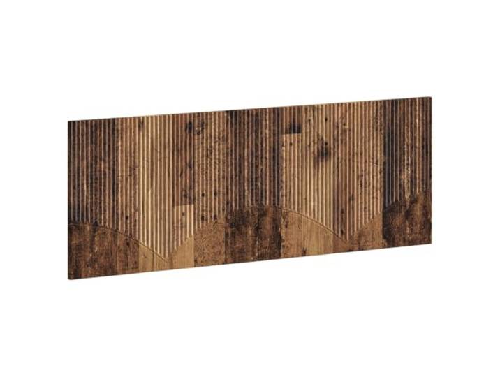 Favemtsl Wandmontiertes Kopfteil HOORN 140x50 cm Altholz Holzwerkstoff Praktische Wandablage für das moderne Schlafzimmer mit integrierten Fächern für Bücher und platzsparendem Design.