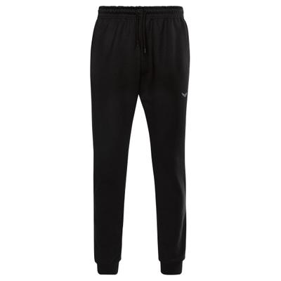 Sweathose TRIGEMA "TRIGEMA Sweathose", Herren, Gr. XL, Normalgrößen, schwarz, Sweatware, 70% Baumwolle, 30% Polyester, Hosen Sweathose