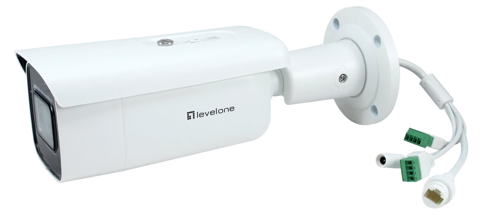 LevelOne IP-camera FCS-5095 Z met 4x bullet camera's, 8MP, H.265, IR en PoE