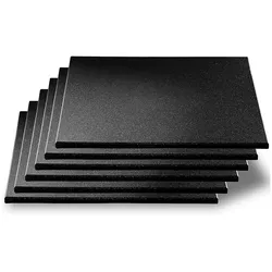 Odin Pro Gummibodenplatte 500 x 500 x 10 mm – Schwarz (4 Stk., 1 m2)