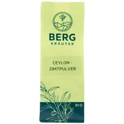 Bergkräuter Ceylon Zimtpulver bio