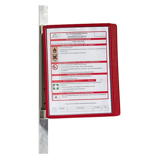Durable Wandhalter-Komplett-Set, magnetisch (A4) (591403)