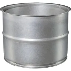 Abgasrohr-Wandfutter Alu, d180 x 1 mm doppelt
