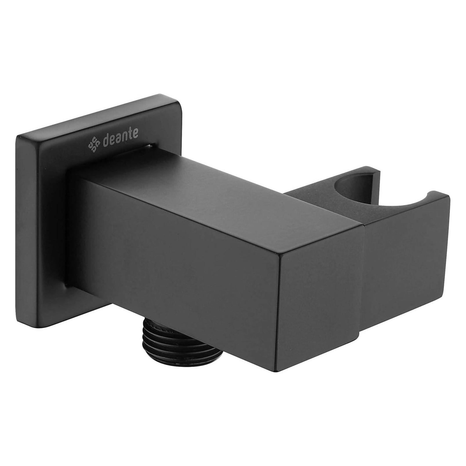 Deante Quadratisch abgewinkelter Stecker mit Hörerhalterung (NAC N58K)