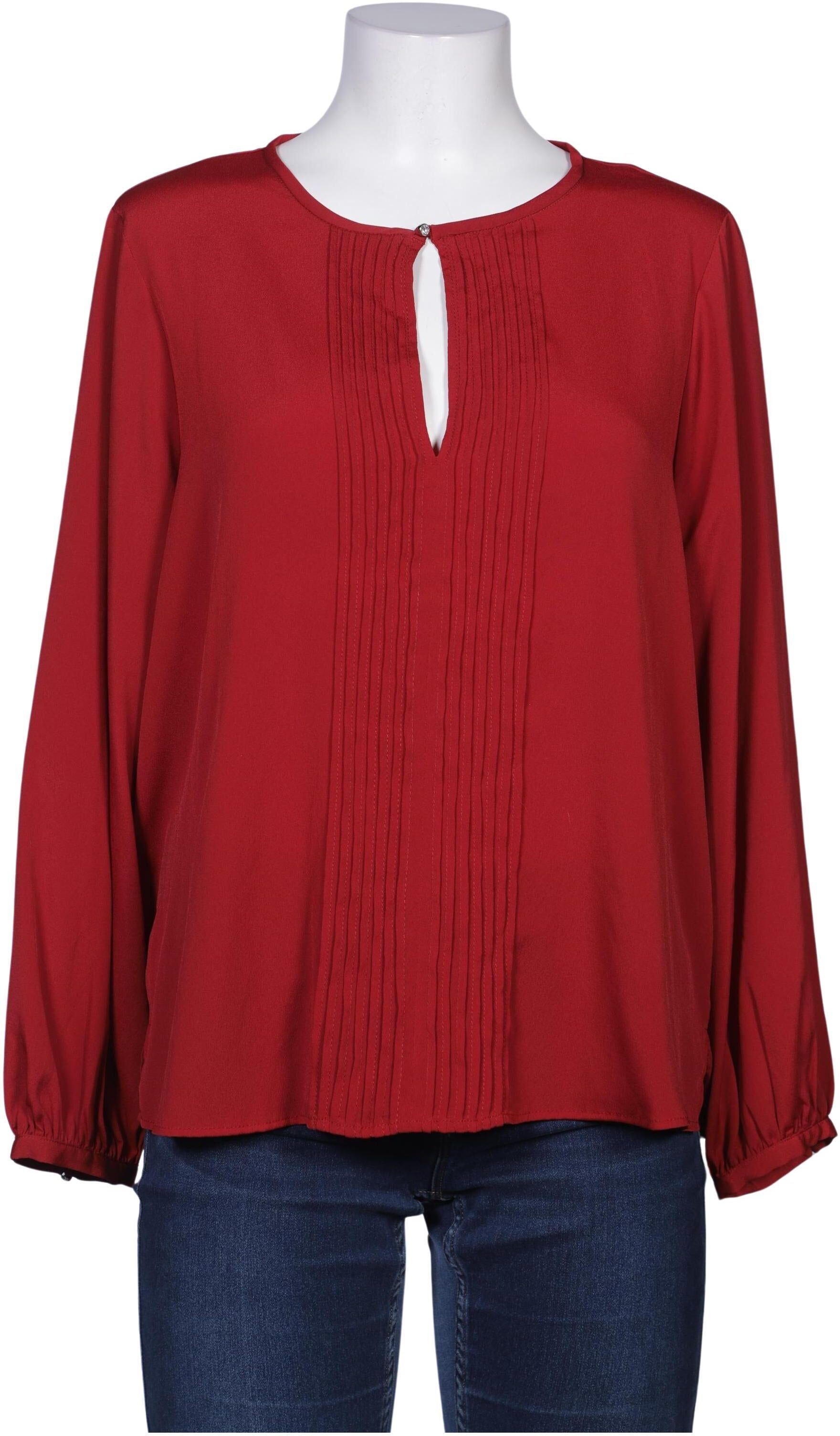 violeta by Mango Damen Bluse, Rot, Gr. M, Synthetik - Second Hand