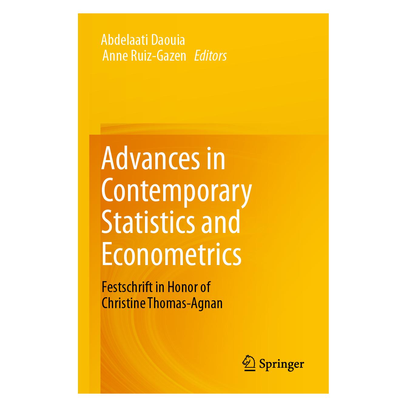 Springer Advances in Contemporary Statistics and Econometrics (Englisch, Softcover, Abdelaati Daouia, Anne Ruiz-Gazen) (56852978)