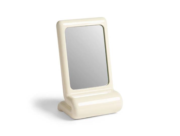 &klevering - Vanity Kosmetikspiegel, off-white