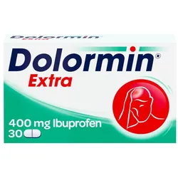Dolormin Extra 400 mg Ibuprofen bei Schmerzen und Fieber 30 St