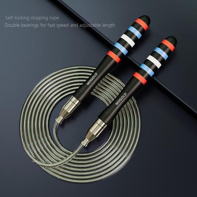 Smart Shopping Spot Pro Speed Jump Rope Adjustable CrossFit Jump Rope For Fitness Cardio Training fivecolors