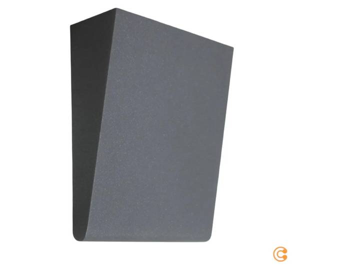 Lampe d'extérieur de deuxième choix\, applique murale LED\, modèle Cuneo\, anthracite\, aluminium et méthacrylate\, 20 cm