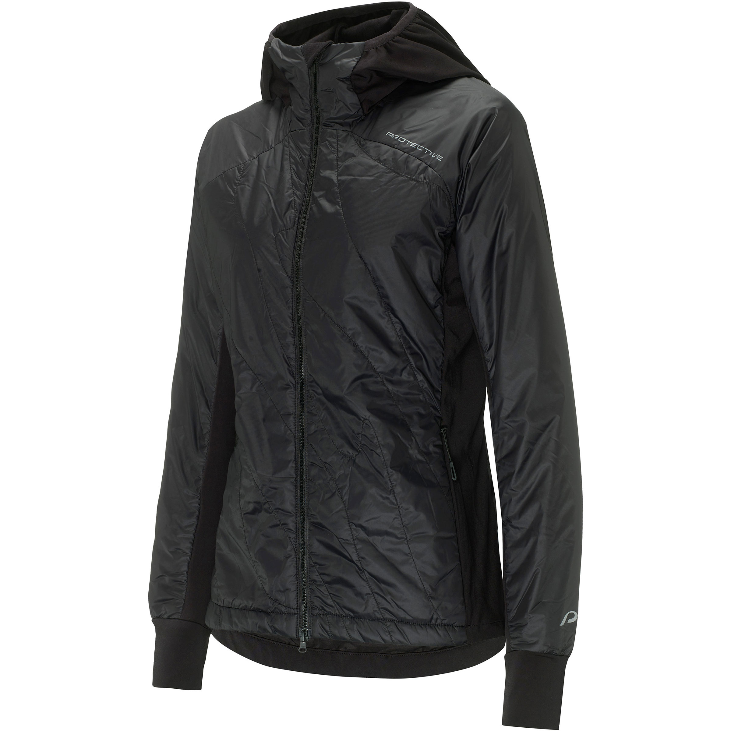 Protective Macro Damen Isolationsjacke schwarz Größe L Mountainbike | Commuting | Gravel Elastisch