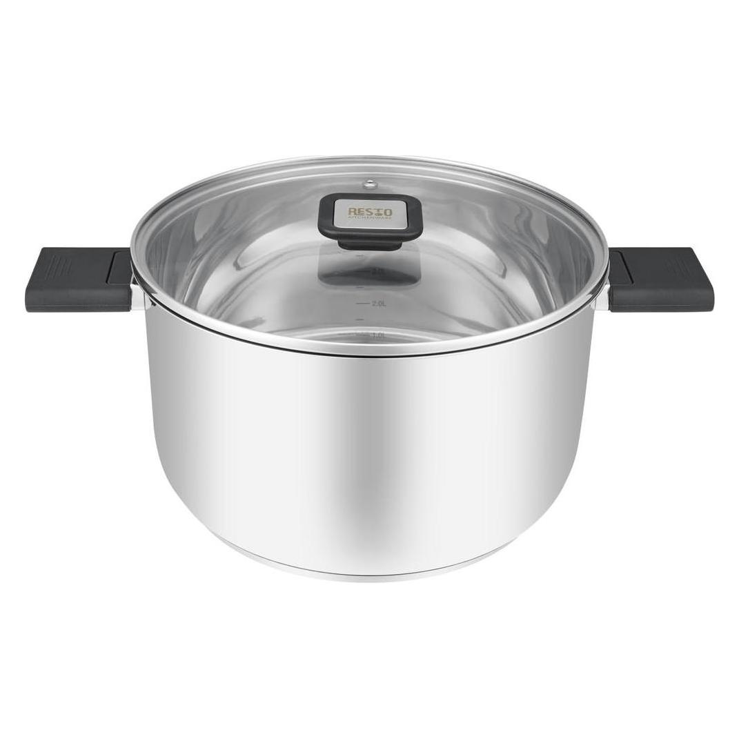 Resto CASSEROLE D24CM 5.8L/92205 (Stielkasserolle, Edelstahl, 24 x 14 cm) (41006151)