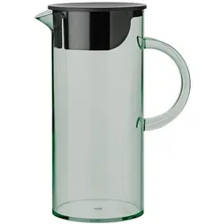 Stelton EM Kanne mit Deckel L dusty green, Serviergefässe, Grün