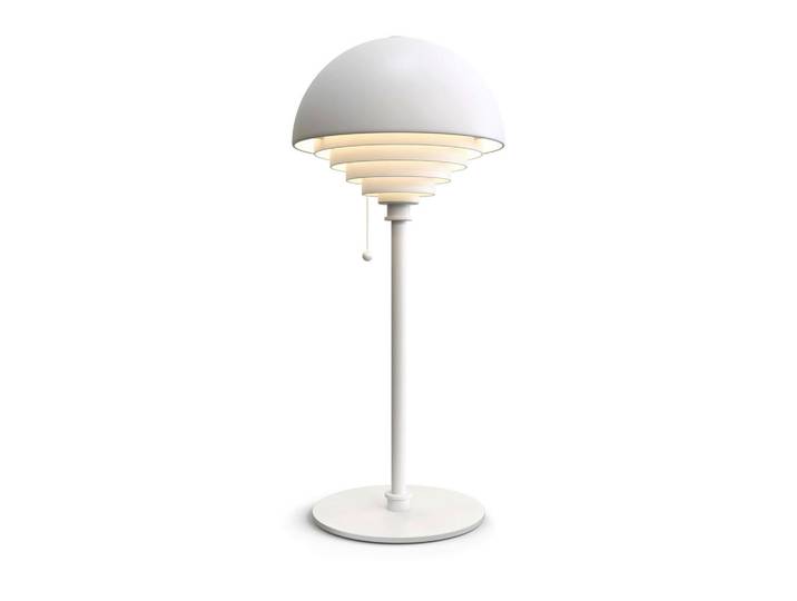 Belid Tischleuchte Motown, Weiß, Metall, 23x52x23 cm, CE, Lampen & Leuchten, Innenbeleuchtung, Tischlampen, Tischlampen