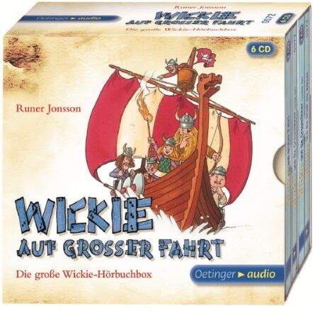 Runer Jonsson - Wickie auf großer Fahrt - Die große Wickie-Hörbuchbox: Autorisierte Lesefassungen - Preis vom 09.10.2026 07:28:09 h