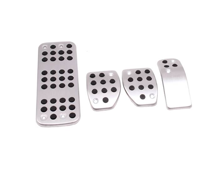 Pédales de voiture pour PEUGEOT 207 301 307 208 2008 308 408 CC/Citroën C3 C4/DS 3 4 6 DS3 DS4 DS6 – Repose-pieds et plaques de pédale modifiées pour accélérateur