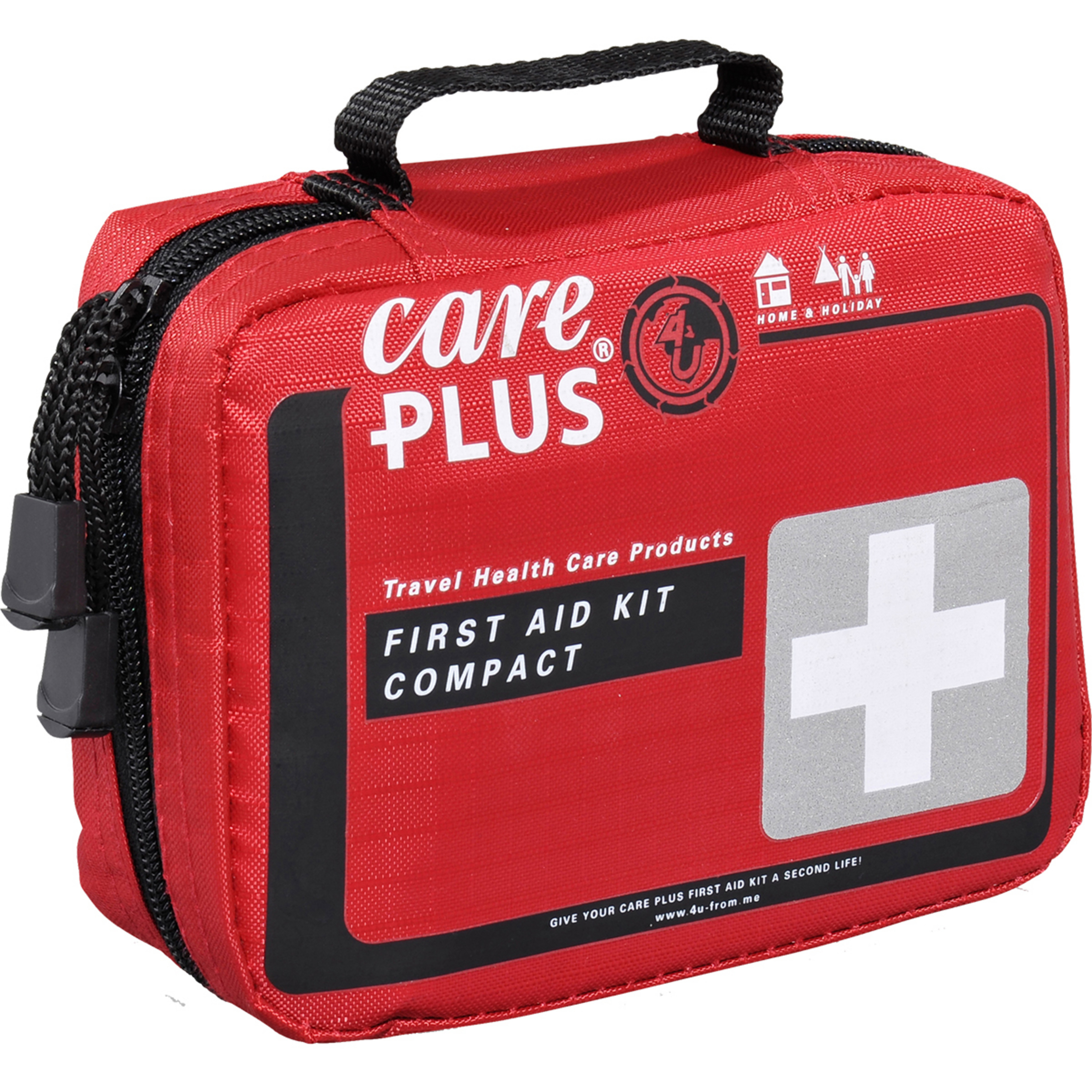 Care Plus First Aid Kit Compact Erste-Hilfe-Sets rot