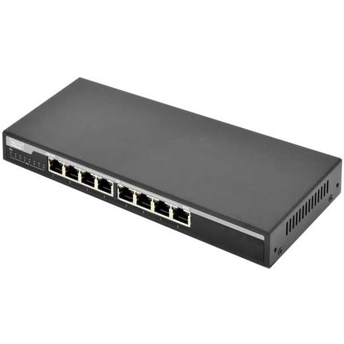Digitus Professional PoE Switch DIGITUS 8-Port 10/100/1000Mbps 135W + 1x Uplink