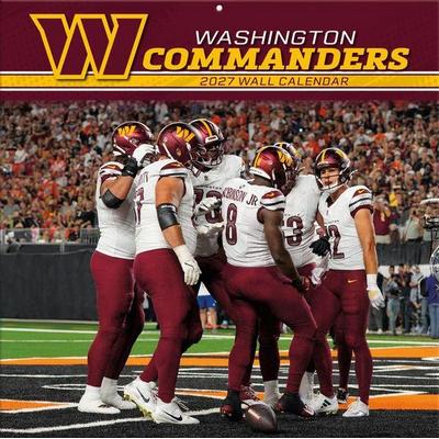 Washington Commanders 2027 Wall Calendar