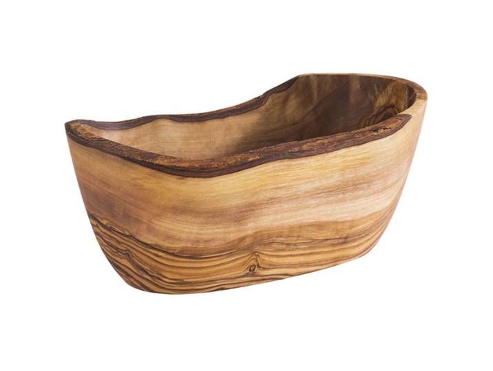 APS Schale Olive braun Holz 1 Stk - Schale
